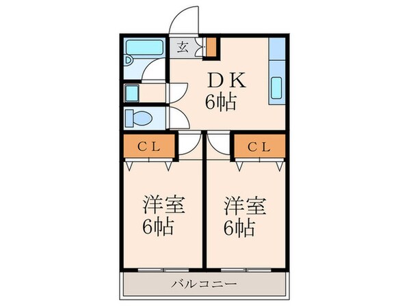 パークスクエア松島の物件間取画像